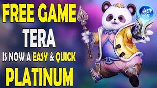 Free PSN Game Tera is Now a Easy & Quick Platinum