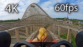 Cú Chulainn front seat on-ride 4K POV @60fps Tayto Park Cu Chulainn Emerald Park