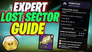 Perdition SOLO Expert Lost Sector easy Guide (HOW TO FARM EXOTICS IN DESTINY 2 THE FINAL SHAPE)