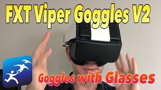 FXT Viper Goggles V2 Review. Finally some good goggles to use with glasses!