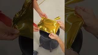 Chrome Gold Fuel Cap wrap turns car gold!