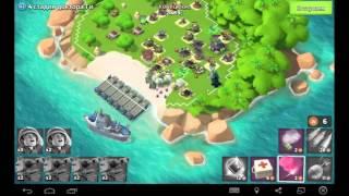 игра Бум Бич ! Boom Beach ! Уничтожение вражеских баз , развитие ,мод, стрим 24,база терор!