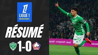 Saint Étienne - LOSC Lille 1-0 Résumé Ligue 1 McDonald's 2024-25, ASSE LOSC