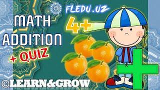 Math. Addition 4+. ©Learn&Grow with FLEDU.UZ