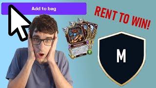 How to Rent Cards on Loot Rush!