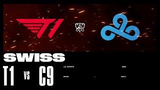 T1 vs. C9 - Game 1 | Swiss Stage | 2023 Worlds | T1 vs Cloud9 (2023)