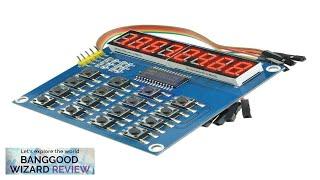 TM1638 3-Wire 16 Keys 8 Bits Keyboard Buttons Display Module Digital Tube Review