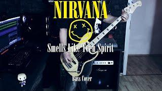 Nirvana- Smells Like Teen Spirit (Bass Cover w/Tabs& Lyrics)