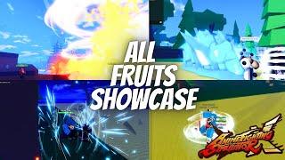 ALL DEVIL FRUITS Showcase in Anime Fighting Simulator X | AFSX