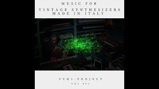 1 Hour of Music for Vintage Synth Made in Italy - Vol #01