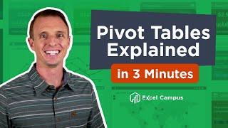 Pivot Tables Explained in 3 Minutes