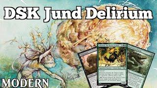 CRAZY CRACKED CARD I Thought Was Unplayable! | DSK Jund Delirium | Modern | MTGO