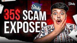 Stake's $35 Reload Bonus Scam Exposed!! (Must Watch)