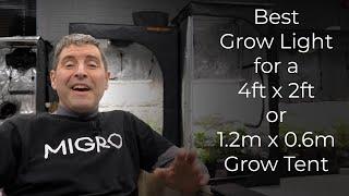 Best grow light for a 4 x 2 grow tent 2022 | 12 grow lights compared