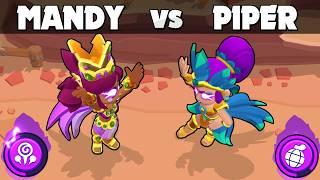 MANDY vs PIPER 🟣 Francotiradoras hipercargadas