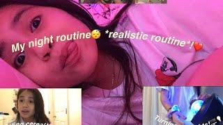 My realistic night routine !* not planned*
