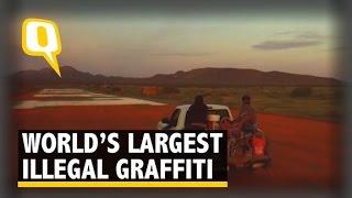 This is the World’s Largest Piece of Illegal Graffiti Art