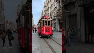 Istanbul's evocative tramways #travel #tramways #shortsvideo #istanbul