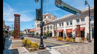 City Tour of Burlingame, California