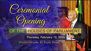 Ceremonial Opening of Parliament || February 13, 2025