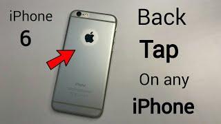 Back Tap ios 14 Feature in Any iPhone || How to Get ios 14 feature in iPhone 6,6s and 7,7plus  