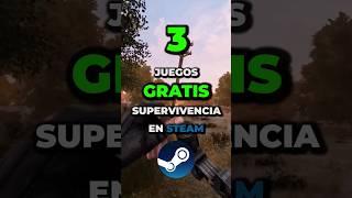 3 JUEGOS GRATIS de SUPERVIVENCIA en STEAM #juegosgratis #steam #gratis