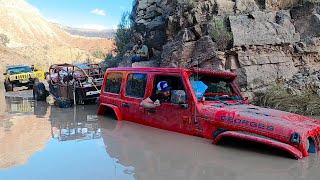 $100,000 Jeep Flooded In The River