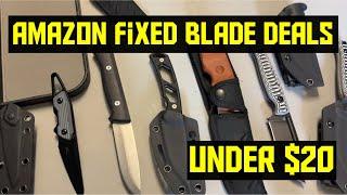 Amazon Fixed Blade Knife Deals - Under $20 Options
