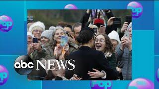 Meghan Markle hugs fan she recognized from Instagram