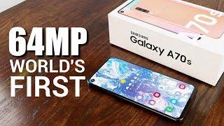 Samsung Galaxy A70s - WORLD'S FIRST 64-MEGAPIXEL!!!