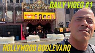 Crazy Hollywood Boulevard | Daily Video #1