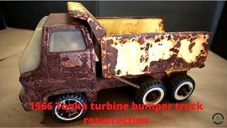1966 Tonka turbine bumper truck restoration