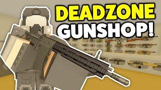 DEADZONE OP GUNSHOP! - Unturned Roleplay (Went To Military Airbase BUT I Wasn't The Only One There!)