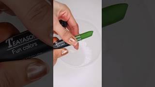  Lipstick Into Slime! #satisfying #makeupslime #lipstick #viral #shortvideo #shorts