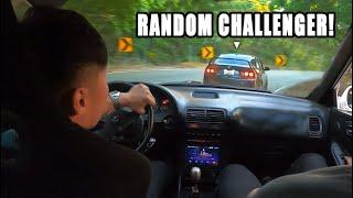 RANDOM CHALLENGER ON THE TOUGE TAKES ON THE INTEGRA DC2! (FAST)