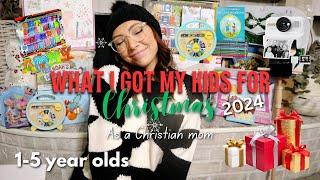 What I Got My Kids For Christmas 2024 | Great Christian Finds! Ages 1-5