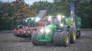 Seltenheit Grimme Maxtron! John Deere 8r mit Hawe ÜLW auf Bandlaufwerk!