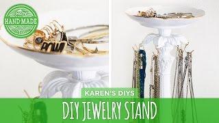 DIY Jewelry Stand - Karen's Thrift Store Challenge - HGTV Handmade