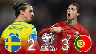 Hattrick Ronaldo - Portugal 3-2 Swedenworld cup qualifiers | Extended Highlights & Goals 1080P 