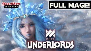  Let`s play Dota Underlords Top Meta Build Mage Spirits!