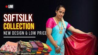 TODAY LIVE SOFT SILK NEW ARRIVAL POONTAMIL SAREES  FANCY COTTON SAREES 