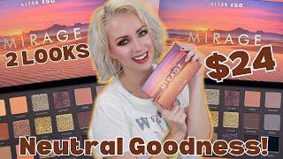 NEW Alter Ego MIRAGE Palette Review + 2 LOOKS Tutorial | Steff's Beauty Stash