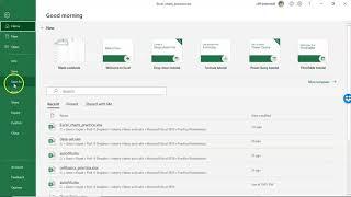 Excel 2019 - How to share an Excel file using email