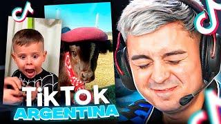 los TIKTOKS más GRACIOSOS de ARGENTINA #2  REACCIÓN 