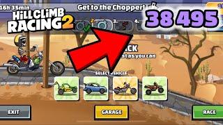 38,495 (41,392) in Get To The Chopper! - Hill Climb Racing 2