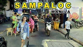 SAMPALOC Manila Twin Churches, Schools and Abundant Street Foods | Walking Tour | Manila Philippines