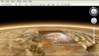 Google Earth 5 - 3D Mars!