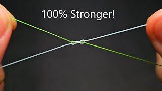 Smooth Powerful Fishing Knot for PE Braid to Mono or Fluoro Leader