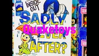 QuakeToys Story Time Disney Pixar Inside Out Movie Book Sadly Ever After Review Joy Sadness!