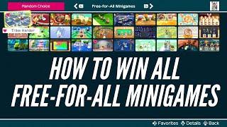 Super Mario Party | How to Win All Free-For-All Minigames